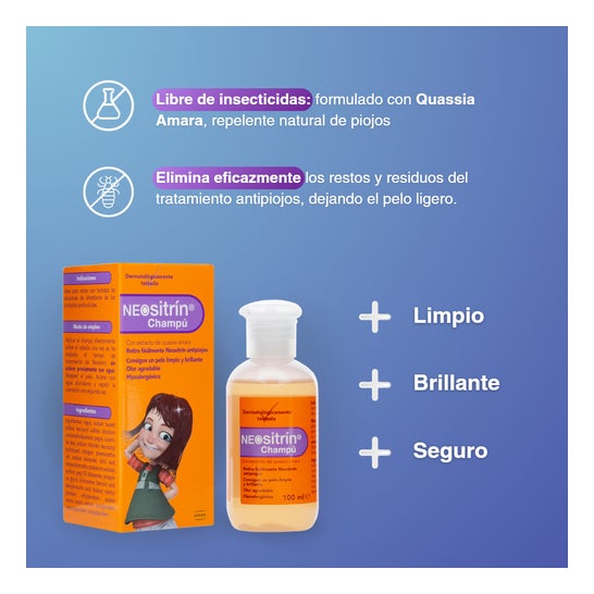 Neositrin Antipiojos Spray Gel 60ml + Champú 100ml