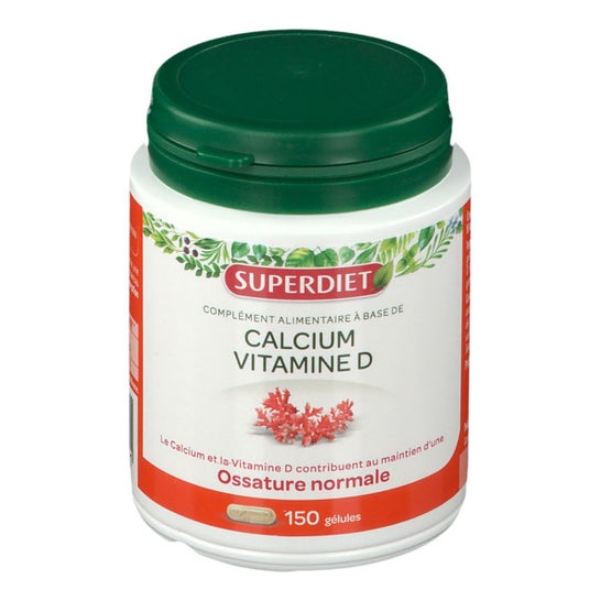 Super Dieet Calcium + Vitamine D 150 capsules