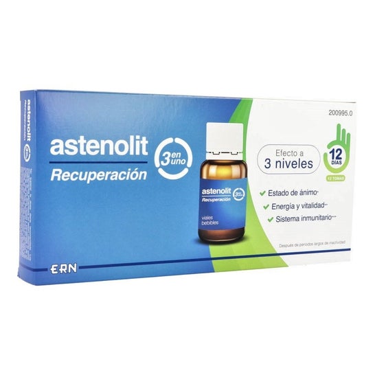 Astenolit Recuperación 3 en 1 12 viales
