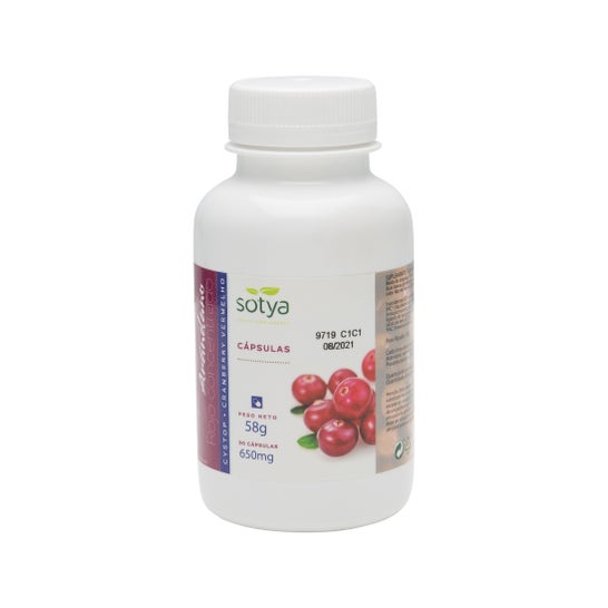 Sotya Red Cranberry Concentrate 650mg 90cps