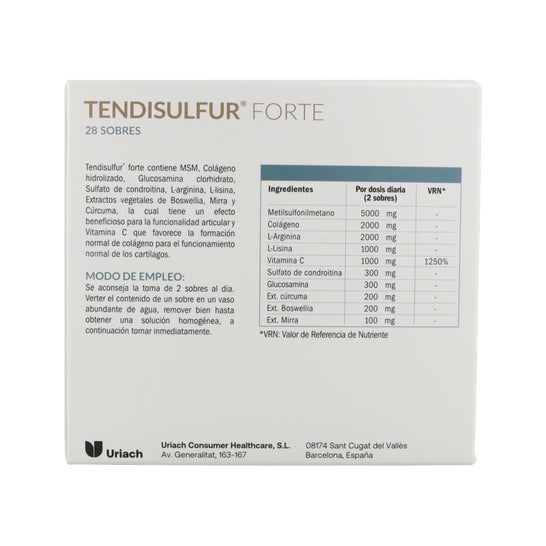 Tendisulfur Forte 28 Sobres