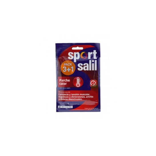 Sportsalil Parche Calor Pack 3+1
