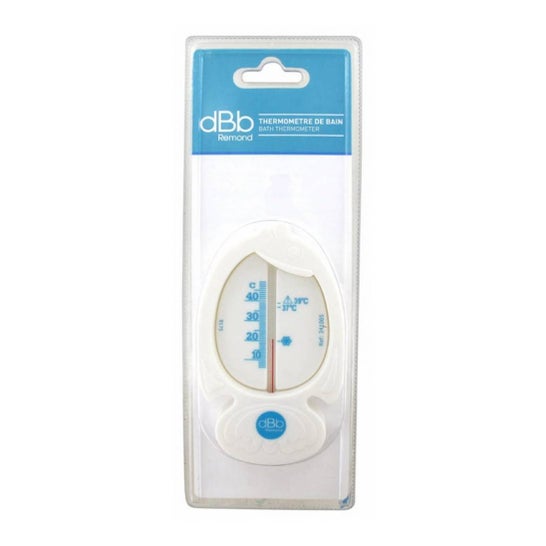 dBb Weißes Fischbad-Thermometer gegen den Wind