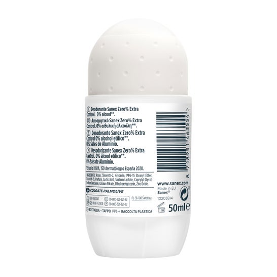 Sanex Zero Extra Control Desodorante Roll-On 50ml