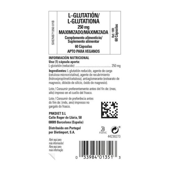 Solgar Reduced L-Glutathione 250mg 60caps Solgar Reduced L-Glutathione 250mg 60caps