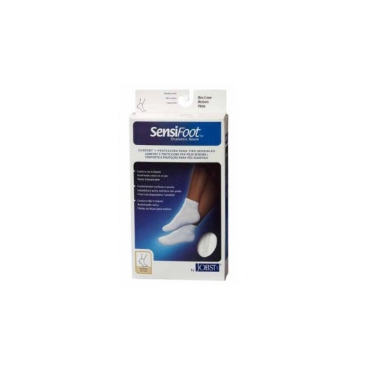 Sensifoot calcetín corto color blanco T-L 1 ud