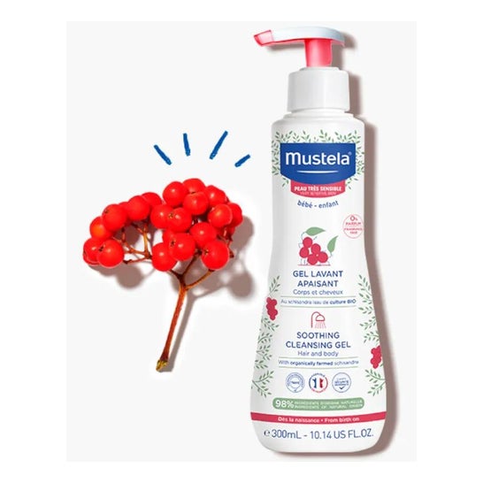 Mustela Gel de Baño Confort con Schisandra BIO 300ml Mustela Gel de Baño Confort con Schisandra BIO 300ml