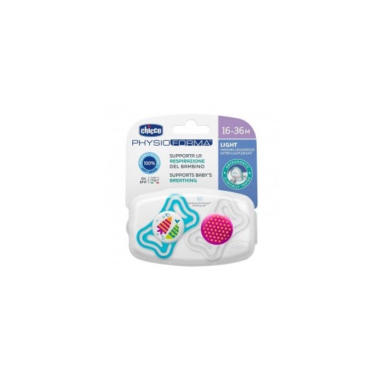 Chicco Chupete Silicona Physio Air 6+ Meses Rosa 2 Uds