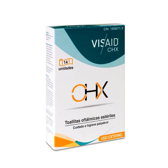 Sterile Ophthalmic Wipes Visaid Chx 14 Unids