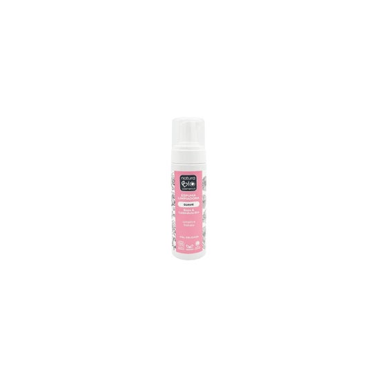 NaturaBIO Cosmetics Sanfte Reinigungs-Schaum Rose & Ringelblume 200 ml