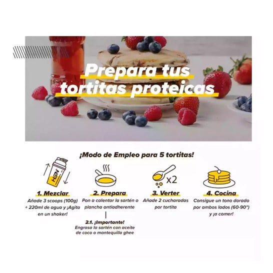 HSN Evocakes 2.0 Tortitas Proteicas Vainilla 1000 g