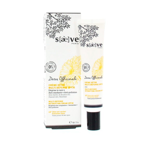 Saeve Detox Officinale Crème Détox Multi-Défense Spf30 40ml