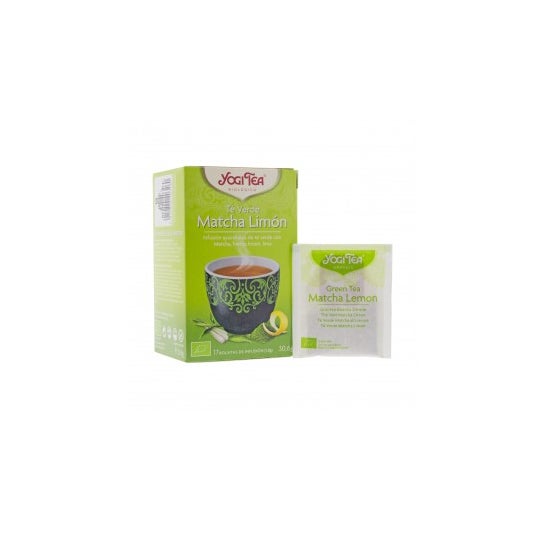 Yogi Tea Matcha Limón té verde 17 bolsitas