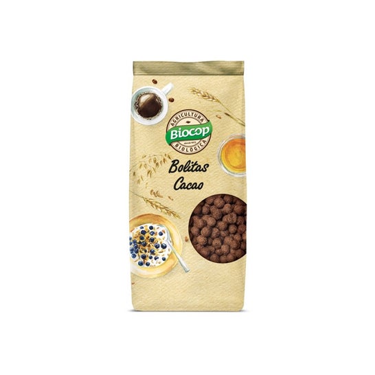 Biocop Bolitas Crujientes de Cereales con Chocolate 250g
