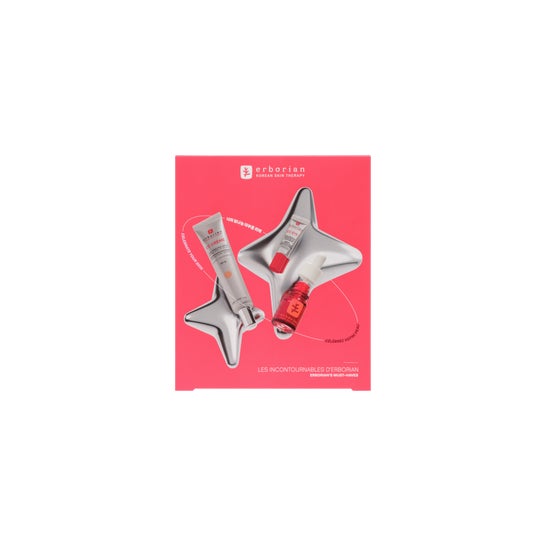 Erborian Kit CC Crème Doré + CC Eye + Skin Therapy