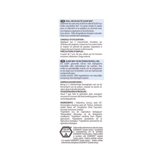 Pranarôm Aromaboost Sleep Roll-On Bio 5ml
