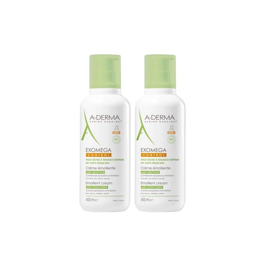 A-Derma Exomega Control Cream 2X400ml