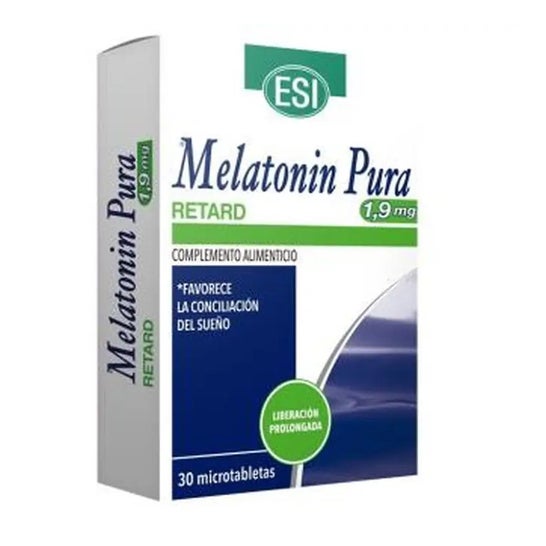 ESI Melatonin Pura Retard 1.9mg 30caps ESI Melatonin Pura Retard 1.9mg 30caps
