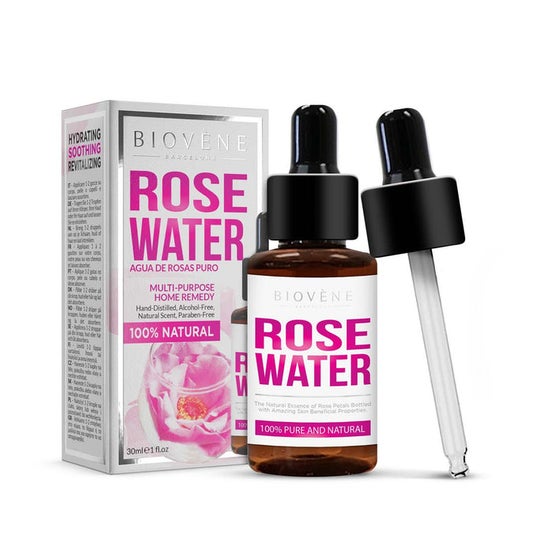 Biovène Rose Water 100% Pure and Natural 30ml