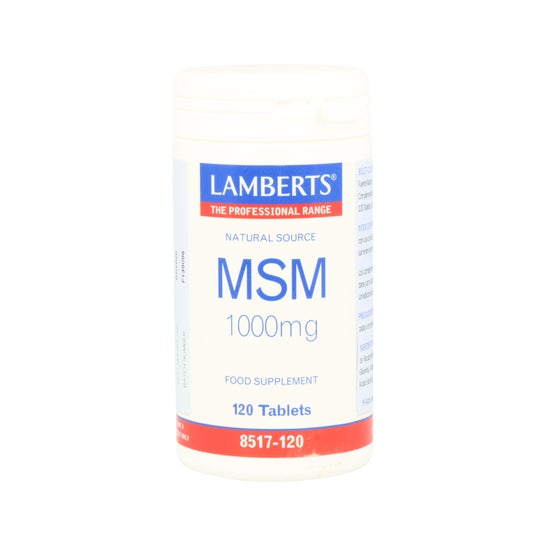 Lamberts MSM 1000mg 120tabletas