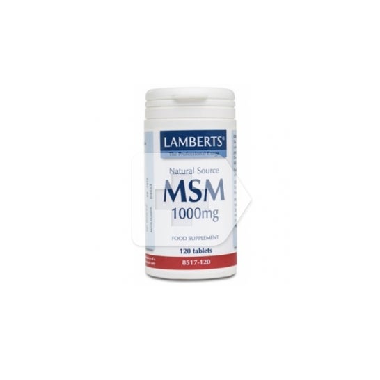 Lamberts MSM 1000mg 120tabletas