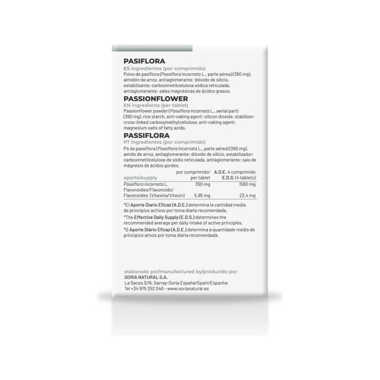 Soria Natural Pasiflora 60 comp