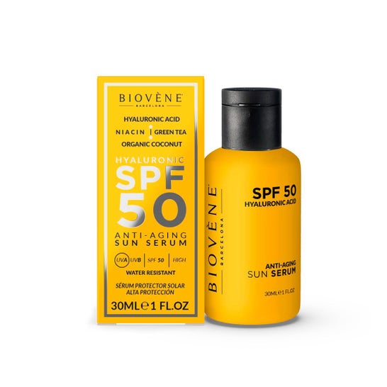 Biovène Hyaluronic Spf50 Anti-Aging Sun Serum 30ml