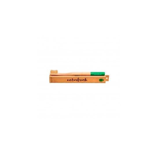Natur Brush Cepillo Dental Adulto Bambú Verde