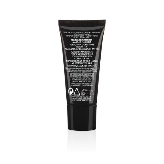 Vichy Dermablend Base de Maquillaje Fluido Corrector 16h 45 Gold 30 ml