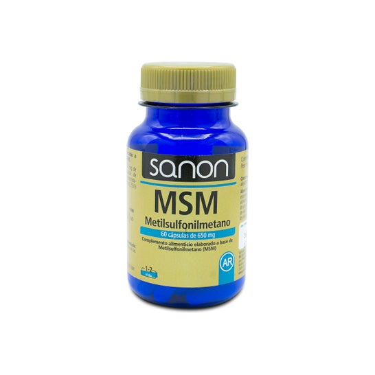 Sanon Msm Methylsulfonylmethane 650mg 60caps