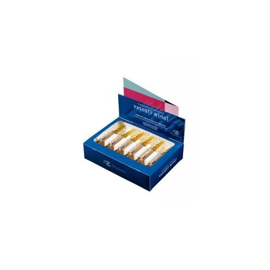 Rueber Vasodil Minol tratamiento anticaída 12 vialesx10ml