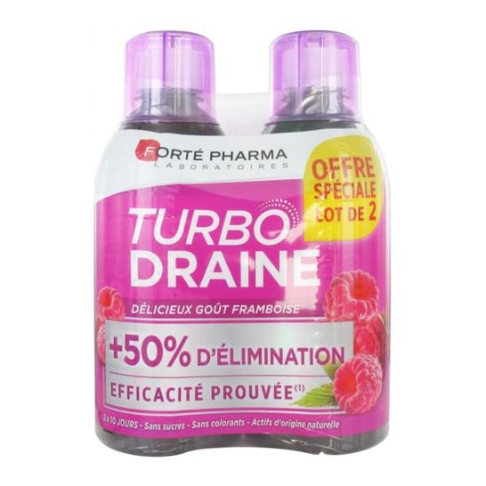 Forte Pharma TurboDraine Frambuesa 2x500ml