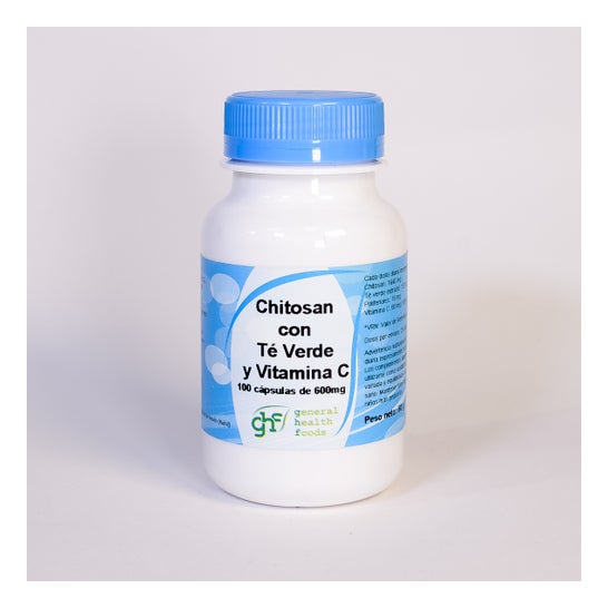 GHF Chitosán + Té Verde + Vitamina C 600mg 100cáps