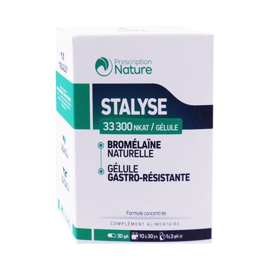 Prescription Nature Stalyse 30 Gelules