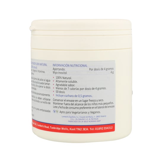 Lamberts Myo Inositol En Polvo 200 g