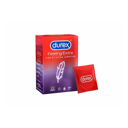 Durex Preservativos Finos y Extra Lubricados 20uds