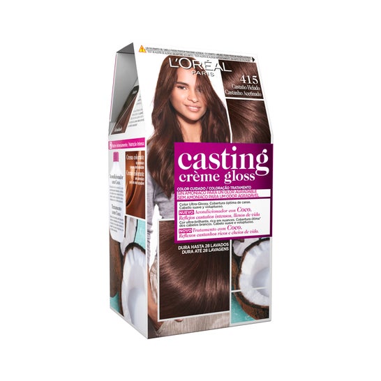 L'Oreal Casting Creme Gloss 415-Ice Brown 3uds