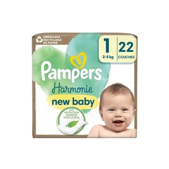 Pampers Harmonie Taille 1 22 Couches