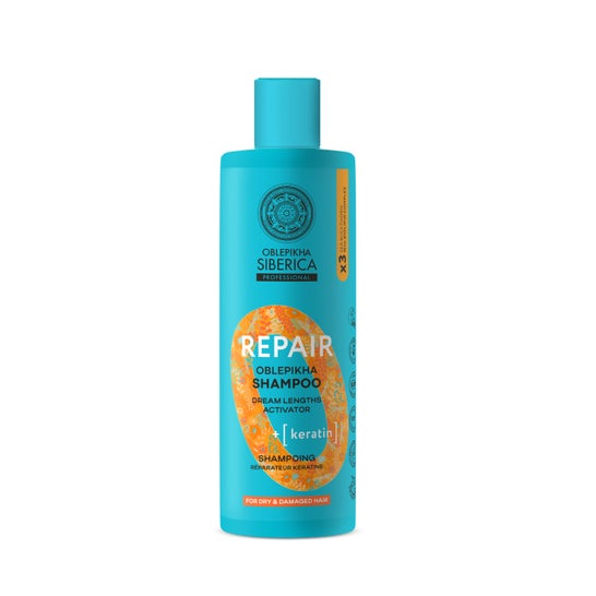 Natura Sibérica Champú Reparador de Queratina 400ml