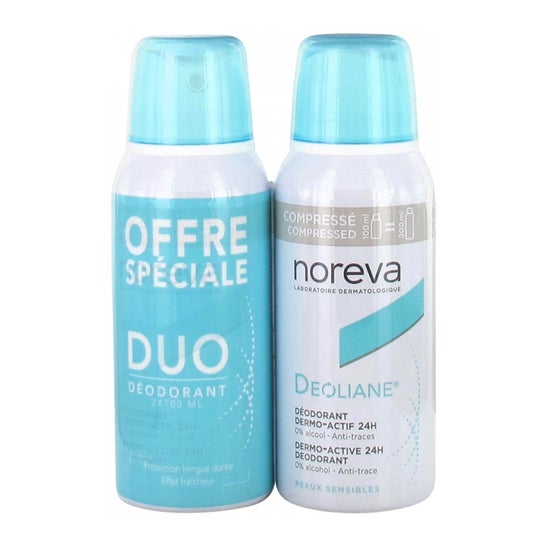 Noreva Deoliane Deodorante Spray 24h 2x100ml
