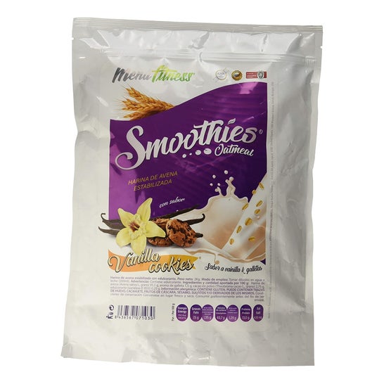 Menufitness Smoothies Oat Meal Vainilla 1000g