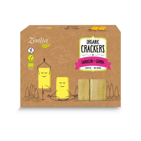 Zealia Crackers Boghvede Quinoa 120g
