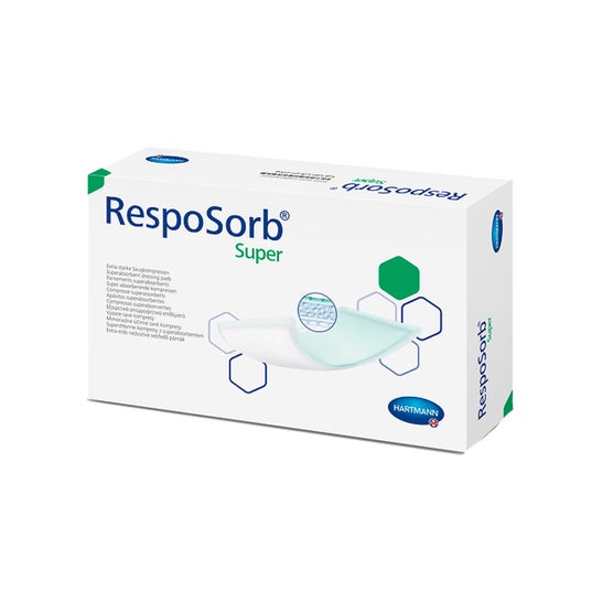 Resposorb Super Absorberend Verband 20x25cm 10uts