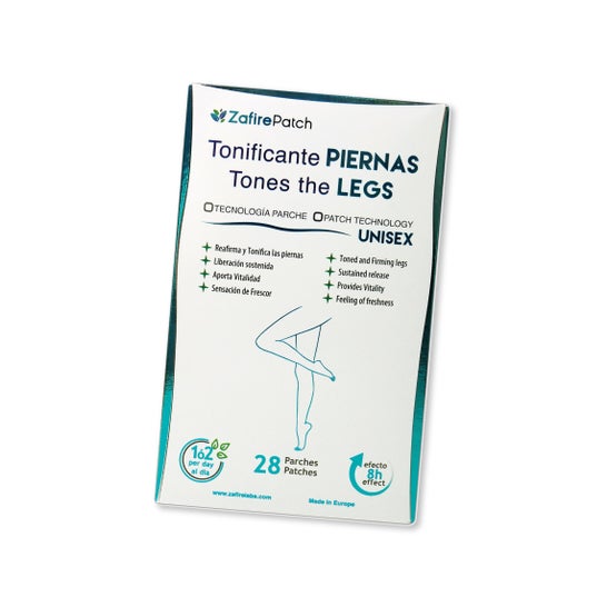 ZafireLabs Zafirepatch Tonificante Piernas 28 parches
