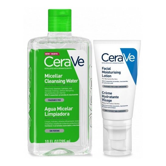 Cerave Mizellare+Feuchtigkeitspflege Routine Pack