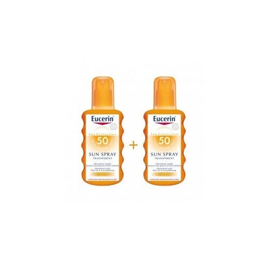 Eucerin® Sun spray transparente SPF50+ 2x200ml