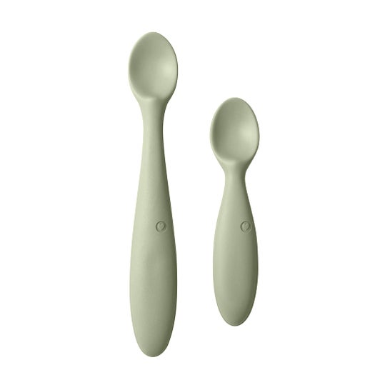 Bibs Set Spoon For Baby & Parent Sage