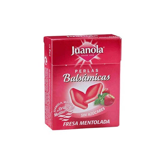 Juanola® perlas balsámicas sabor fresa 25g