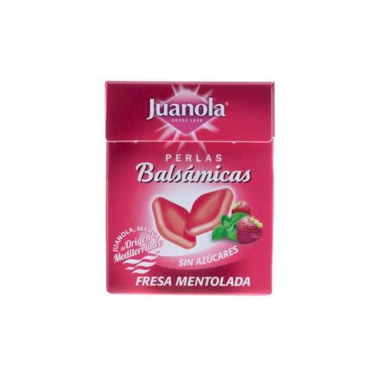 Juanola® aardbeiensmaak balsamico parels 25g