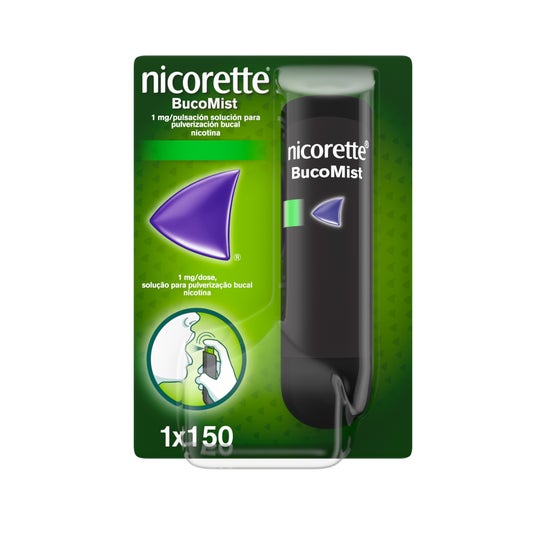 Nicorette Bucomist 1mg/pulsación 150dosis